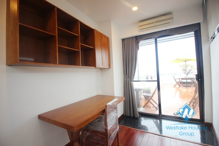Modern and bright apartment for rent in Tay Ho st, Quang an ward